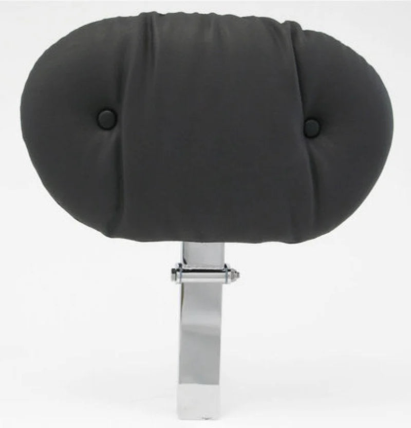 Mustang 08-21 Harley Electra Glide Std, Rd Glide, Rd King, Str Glide Touring Backrest Regal -Black - Main Product View