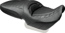 Load image into Gallery viewer, Mustang 08-21 Harley Electra Glide Std, Rd Glide, Rd King, Str Glide Touring Backrest Regal -Black - Side View