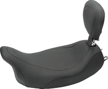 Load image into Gallery viewer, Mustang 08-21 Harley Electra Glide Std, Rd Glide, Rd King, Str Glide Touring Solo Seat -Black - Main Product View