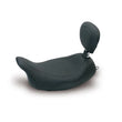 Load image into Gallery viewer, Mustang 08-21 Harley Electra Glide Std, Rd Glide, Rd King, Str Glide Touring Solo Seat -Black - Detail View
