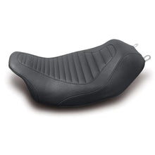 Load image into Gallery viewer, Mustang 08-21 Harley Electra Glide Std, Rd Glide, Rd King, Str Glide Tripper Solo Seat - Black - Side View