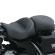 Load image into Gallery viewer, Mustang 08-21 Harley Electra Glide Std, Rd Glide, Rd King, Street Glide Touring 1PC Seat - Black - Side View