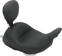 Load image into Gallery viewer, Mustang 08-21 Harley Electra Glide Std,Rd Glide,Rd King,Str Glide Lowdow Touring Solo Seat - Black - Main Product View