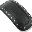 Load image into Gallery viewer, Mustang 08-21 Harley Electra Glide Std,Rd Glide,Rd King,Str Glide Solo Seat Blk Pearl Studs - Black - Main Product View