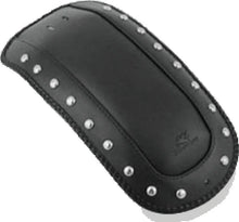Load image into Gallery viewer, Mustang 08-21 Harley Electra Glide Std,Rd Glide,Rd King,Str Glide Solo Seat Blk Pearl Studs - Black - Main Product View