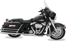 Load image into Gallery viewer, Mustang 08-21 Harley Electra Glide Std,Rd Glide,Rd King,Str Glide Solo Seat w/Diamond Stitch - Black - Detail View