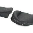 Load image into Gallery viewer, Mustang 08-21 Harley Electra Glide Std,Rd Glide,Rd King,Str Glide Touring Solo Seat w/Studs - Black - Main Product View