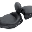 Load image into Gallery viewer, Mustang 08-21 Harley Electra Glide Std,Rd Glide,Rd King,Str Glide Touring Solo Seat w/Studs -Black
