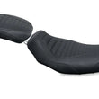 Load image into Gallery viewer, Mustang 08-21 Harley Electra Glide Std,Rd Glide,Rd King,Str Glide Tripper Passenger Seat - Black - Side View