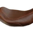 Load image into Gallery viewer, Mustang 08-21 Harley Electra Glide Std,Rd Glide,Rd King,Str Glide Tripper Solo Seat - Brown - Side View