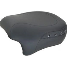Load image into Gallery viewer, Mustang 08-21 Harley Electra Glide,Rd Glid, Rd King, Str Glide Tour Passenger Seat w/Studs - Black - Side View