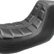 Load image into Gallery viewer, Mustang 08-21 Harley Electra Glide,Rd Glide,Rd King, Str Glide Squareback 1PC Seat - Black - Main Product View