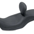 Load image into Gallery viewer, Mustang 08-21 Harley Electra Glide,Rd Glide,Rd King,Str Glide Harley Super Touring 1PC Seat- Black - Side View