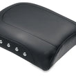 Load image into Gallery viewer, Mustang 08-21 Harley Electra Glide,Rd Glide,Rd King,Str Glide Pass Seat(8.5wide) w/Studs - Black - Side View