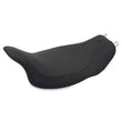 Load image into Gallery viewer, Mustang 08-21 Harley Electra Glide,Rd Glide,Rd King,Str Glide Runaround Solo Seat - Black - Side View
