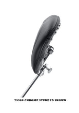 Load image into Gallery viewer, Mustang 08-21 Harley Electra Glide,Rd Glide,Rd King,Str Glide Summit Dr Backrest Blk Pearls - Black - Side View