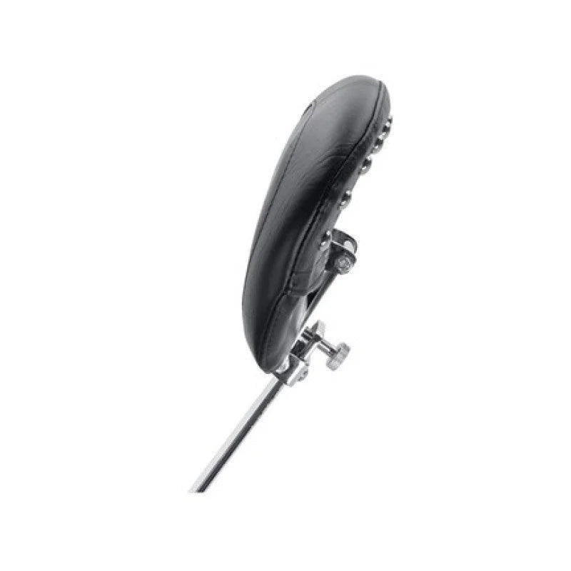 Mustang 08-21 Harley Electra Glide,Rd Glide,Rd King,Str Glide Summit Driver Backrest w/Studs -Black - Side View
