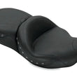 Load image into Gallery viewer, Mustang 08-21 Harley Electra Glide,Rd Glide,Rd King,Str Glide Super Tour 1PC Seat Blk Pearls - Black - Main Product View