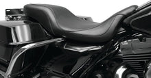 Load image into Gallery viewer, Mustang 08-21 Harley Electra Glide,Rd Glide,Rd King,Str Glide Super Tripper 1PC Seat - Black - Side View