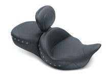 Load image into Gallery viewer, Mustang 08-21 Harley Electra Glide,Rd Glide,Rd King,Str Glide Touring 1PC Seat Blk Pearls - Black