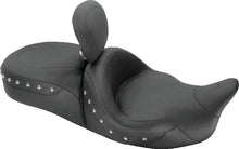 Load image into Gallery viewer, Mustang 08-21 Harley Electra Glide,Rd Glide,Rd King,Str Glide Touring Heated 1PC Seat Studs-Black - Main Product View