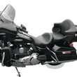 Load image into Gallery viewer, Mustang 08-21 Harley Electra Glide,Rd Glide,Rd King,Str Glide Touring Summit 1PC Seat - Black - Detail View