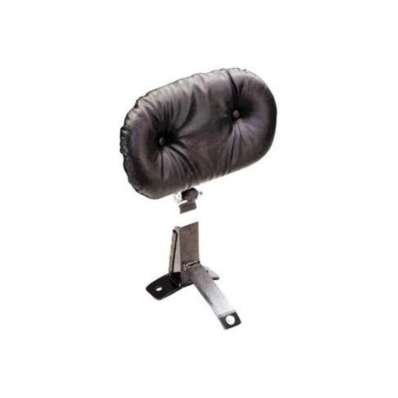 Mustang 08-21 Harley FL Touring Driver Backrest Kit Regal - Black - Side View