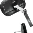 Load image into Gallery viewer, Mustang 08-21 Harley FL Touring Driver Backrest Kit w/Blk Pearl Studs- Black - Side View