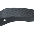 Load image into Gallery viewer, Mustang 08-21 Harley FL Touring Harley Saddlebag Lid Covers Diamond Stitch - Black - Side View
