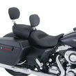 Load image into Gallery viewer, Mustang 08-21 Harley FL Touring Recessed Passenger Seat with Backrest - Black - Side View