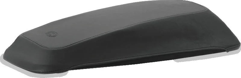 Mustang 08-21 Harley FL Touring Saddlebag Lid Covers - Black - Main Product View