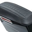 Load image into Gallery viewer, Mustang 08-21 Harley FL Touring Saddlebag Lid Covers Deluxe - Black - Main Product View