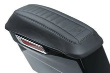 Load image into Gallery viewer, Mustang 08-21 Harley FL Touring Saddlebag Lid Covers Deluxe - Black - Main Product View
