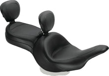 Load image into Gallery viewer, Mustang 08-21 Harley FL Touring Saddlebag Lid Covers Deluxe - Black - Side View