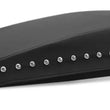 Load image into Gallery viewer, Mustang 08-21 Harley FL Touring Saddlebag Lid Covers w/ Studs - Black - Side View