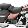 Load image into Gallery viewer, Mustang 08-24 HD FL Touring Double Diamond Squareback 1PC Seat - Black - Main Product View