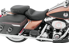 Load image into Gallery viewer, Mustang 08-24 HD FL Touring Double Diamond Squareback 1PC Seat - Black - Main Product View