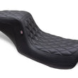 Load image into Gallery viewer, Mustang 08-24 HD FL Touring Double Diamond Squareback 1PC Seat - Black - Side View