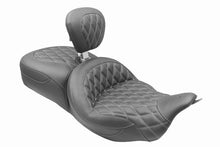 Load image into Gallery viewer, Mustang 08-25 Harley FL Touring Rd King Sp, Rd Glide Ltd, Dble Diamond ST Backrest - Black/GM