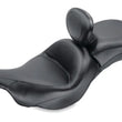 Load image into Gallery viewer, Mustang 09-21 Kawasaki Vulcan 1700 Voyager, Nomad Touring 1PC Seat w/Driver Backrest - Black - Main Product View