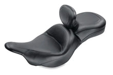 Load image into Gallery viewer, Mustang 09-21 Kawasaki Vulcan 1700 Voyager, Nomad Touring 1PC Seat w/Driver Backrest - Black - Main Product View