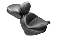 Load image into Gallery viewer, Mustang 09-21 Suzuki Boulevard C50/C50T Standard Touring 2PC Seat w/Driver Backrest - Black - Main Product View