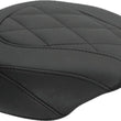 Load image into Gallery viewer, Mustang 09-21 Suzuki Boulevard C50/C50T Standard Touring 2PC Seat w/Driver Backrest - Black - Side View