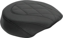 Load image into Gallery viewer, Mustang 09-21 Suzuki Boulevard C50/C50T Standard Touring 2PC Seat w/Driver Backrest - Black - Side View