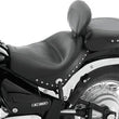 Load image into Gallery viewer, Mustang 09-21 Suzuki Boulevard C50/C50T Standard Touring 2PC Seat w/Driver Backrest w/Studs - Black - Main Product View