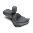 Load image into Gallery viewer, Mustang 10-13 Honda VT1300C Sabre, 10-16 Stateline, 10-15 Interstate Touring 1PC Seat - Black - Side View