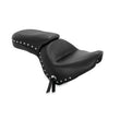 Load image into Gallery viewer, Mustang 10-13 Honda VT1300C Sabre,10-16 Stateline,10-15 Interstate 1PC Seat w/Studs - Black