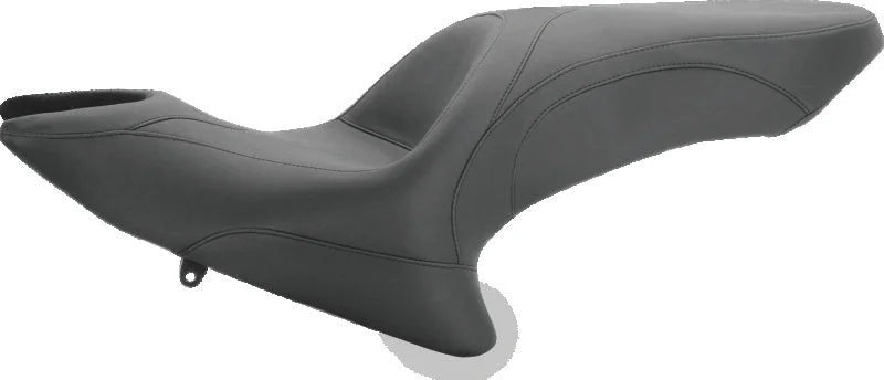 Mustang 10-17 Victory Cross Rds, Cross Country, Hard-Ball, Magnum Touring 1PC Seat - Black - Side View