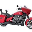Load image into Gallery viewer, Mustang 10-17 Victory Cross Roads, Cross, Hard-Ball, Magnum Touring 1PC Seat w/DBR  - Black - Main Product View