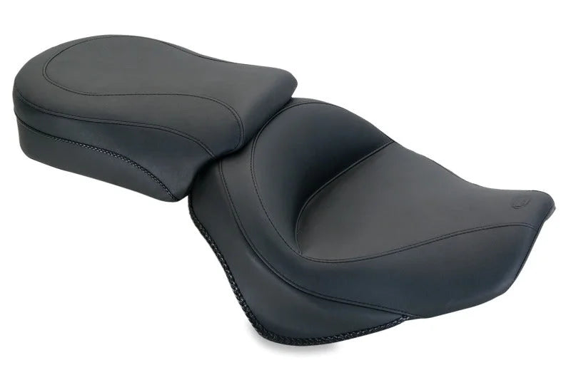 Mustang 10-18 Triumph Thunderbird, Thunderbird Storm Std. Touring 2PC Seat - Black - Main Product View